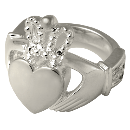 Love Claddagh Cremation Ring III